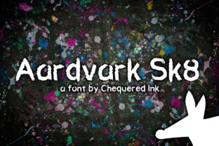 Aardvark Sk8 Font Review: A Bold Display Choice