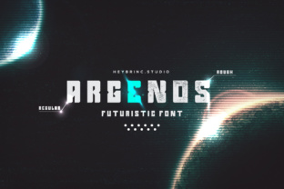 Argenos: A Futuristic Display Font for Bold Headlines
