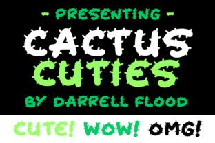 Cactus Cuties: The Perfect Display Font for Wild West Branding