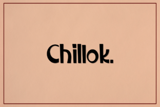 Chillok: A Versatile Display Font for Modern Branding