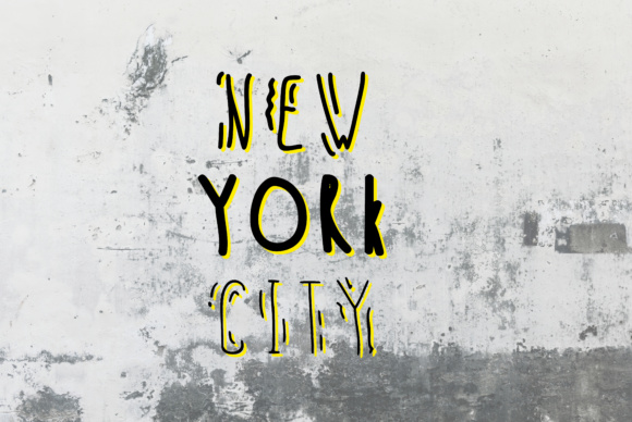 Club57: A Keith Haring Inspired Display Font for Bold Branding