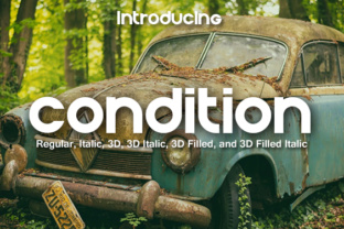 Condition: The Display Font for Scroll-Stopping Branding
