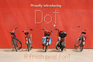 Dot: A Fresh Pixel Typeface for Modern Editorial Design