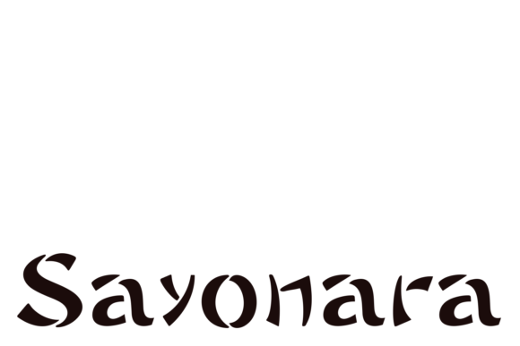 Elevate Editorial Design with the Sayonara Family Typeface