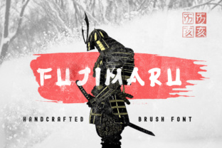 Fujimaru Typeface: Bold Brush Strokes for Branding