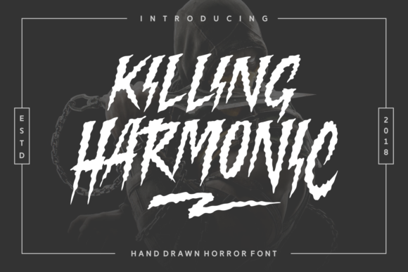 Killing Harmonic: A Bold Display Font for Brand Identity