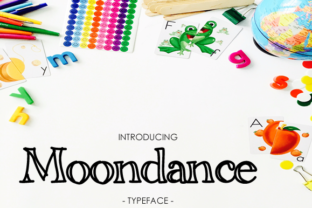 Moondance: The Cool Display Font for Casual Campaigns