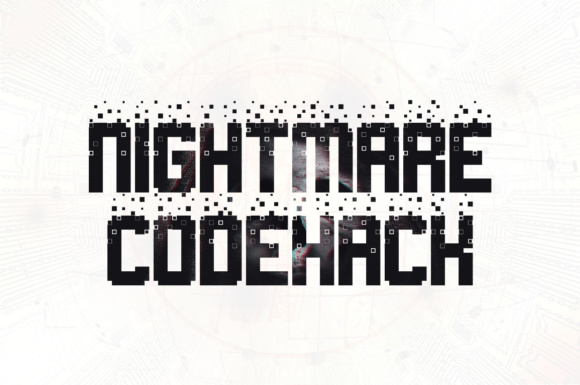 Nightmare Codehack: A Retro Display Font for Makers