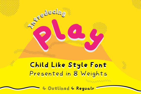 Play: A Handwritten Display Font for Friendly Web Design