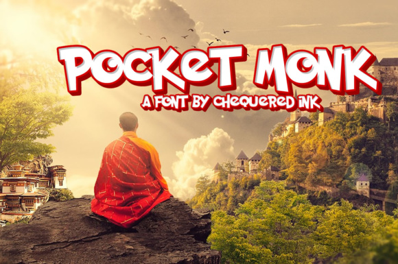 Pocket Monk Review: A Bold Display Font for Branding