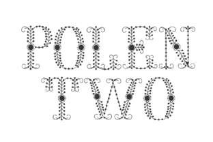 Polen Two: A Soft Display Font for Makers