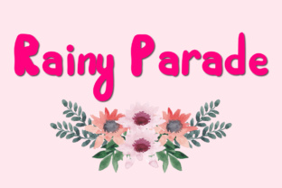 Rainy Parade: A Bold Display Font for Makers
