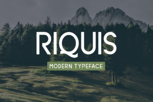 Riquis: A Distinctive Display Font for Modern Web Headers