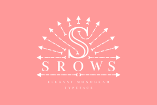 Srows: A Stunning Monogram Font for Elegant Branding