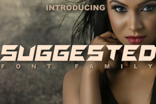 Suggested Family: The Perfect Display Font for Makers