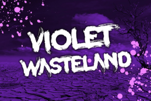 Violet Wasteland: The Ultimate Display Font for Bold Branding