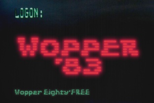 Wopper 83: A Retro-Futuristic Display Font for Bold Campaigns