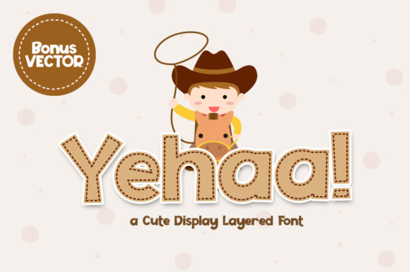 Yehaa Font Review: A Bouncy Display for Kids & Branding